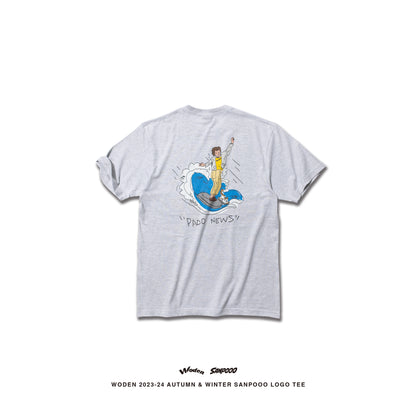 WODEN 2023-24 Autumn & Winter SANPOOO LOGO tee