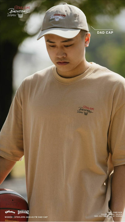 WODEN X STEELERS Handwrite Dad Cap 卡其款