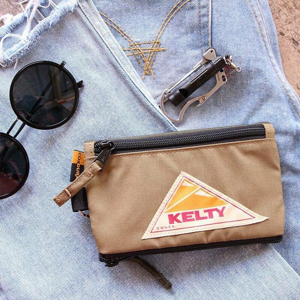 KELTY FES POUCH 雙拉鍊零錢包(五色)