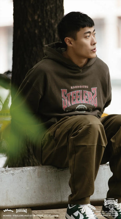 WODEN X STEELERS Old School Logo Hoodie