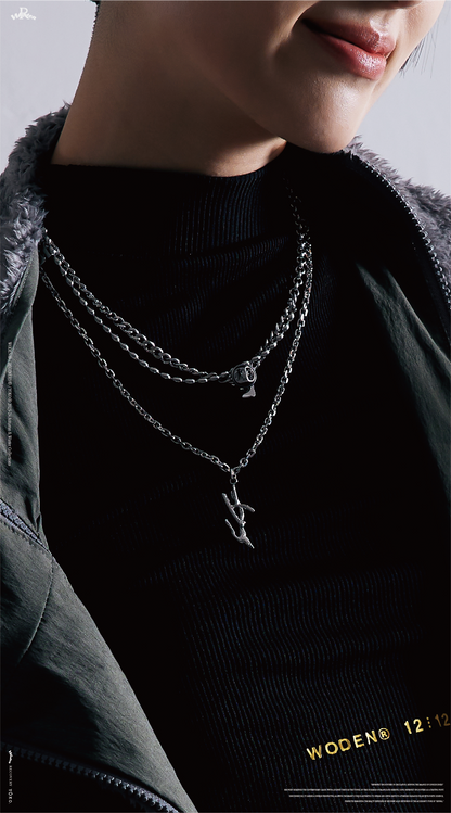 RECOVERY® / YOKO® Font LOGO Necklace