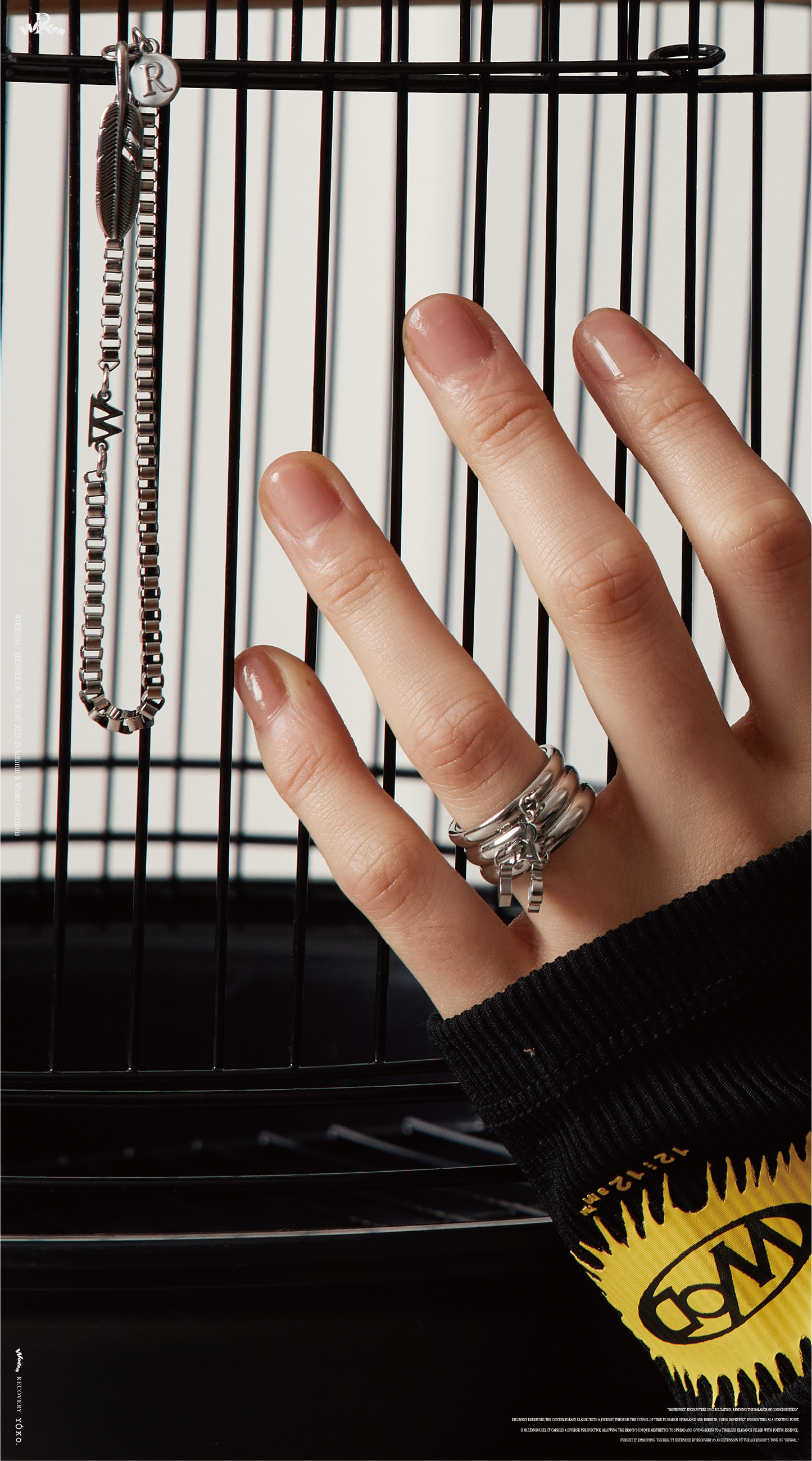 RECOVERY® / YOKO® LOGO Ring