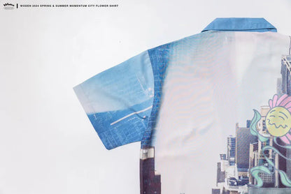 WODEN 2024 Spring & Summer 027 Momentum City Flower Shirt
