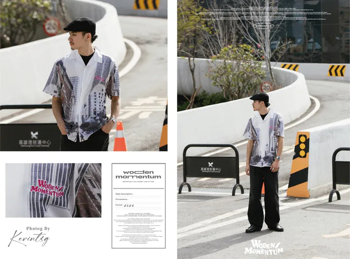 WODEN 2024 Spring & Summer 026 Momentum City Street Shirt