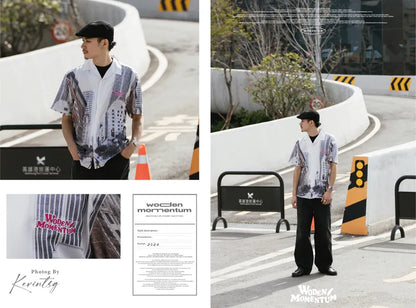 WODEN 2024 Spring & Summer 026 Momentum City Street Shirt