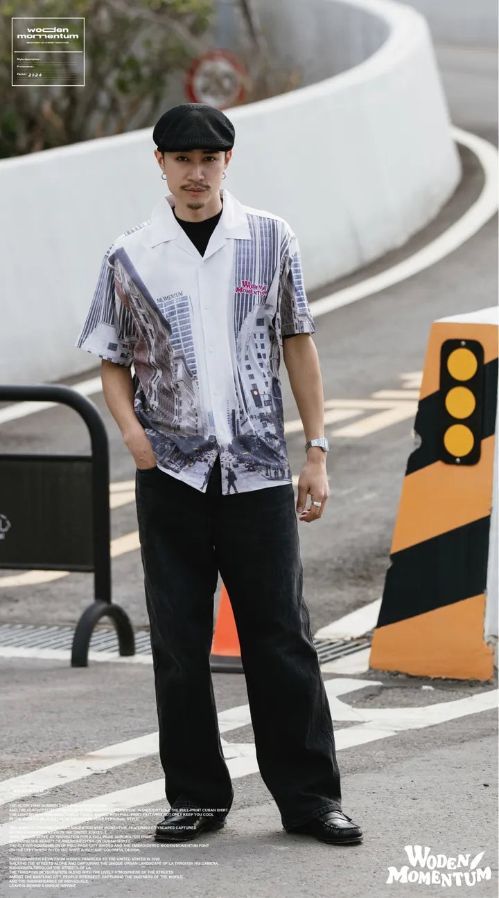 WODEN 2024 Spring & Summer 026 Momentum City Street Shirt