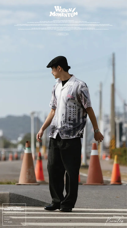 WODEN 2024 Spring & Summer 026 Momentum City Street Shirt