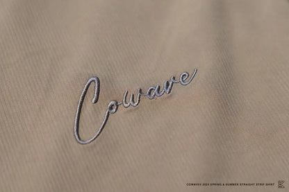COWAVE 2024 Spring & Summer Straight strip shirt
