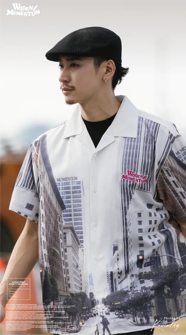 WODEN 2024 Spring & Summer 026 Momentum City Street Shirt