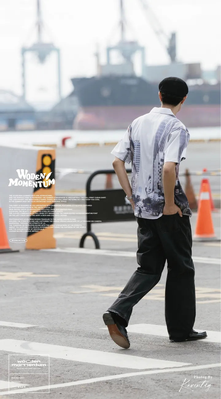 WODEN 2024 Spring & Summer 026 Momentum City Street Shirt