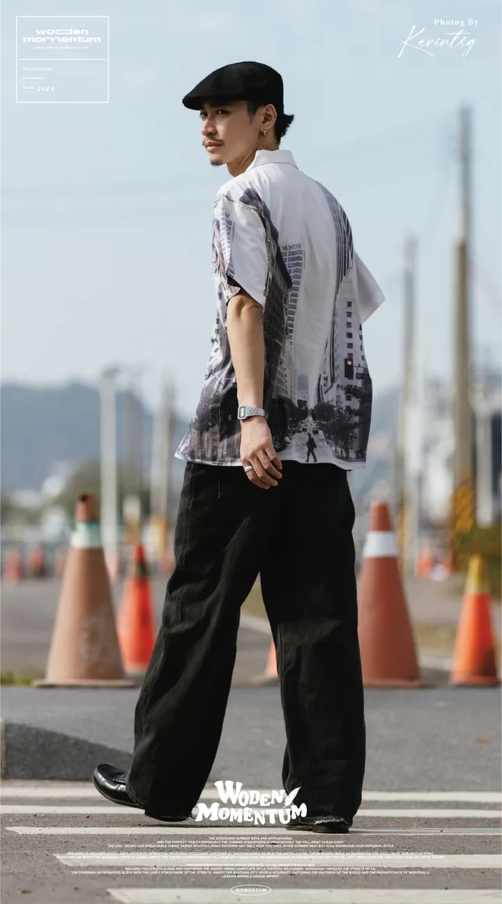 WODEN 2024 Spring & Summer 026 Momentum City Street Shirt
