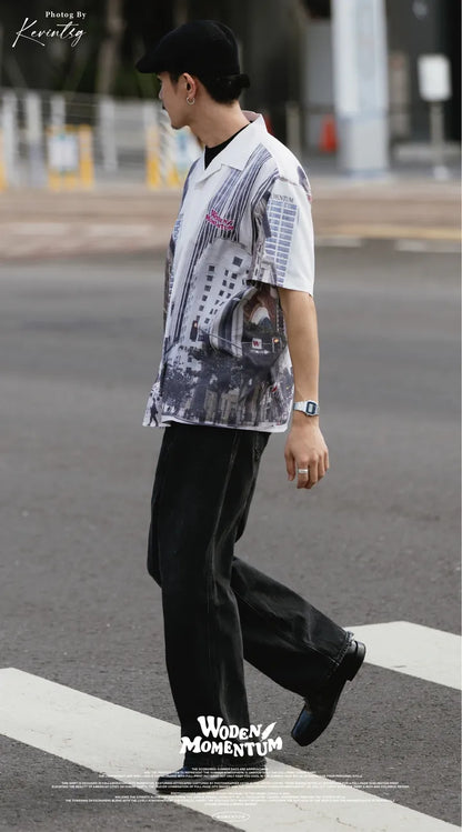 WODEN 2024 Spring & Summer 026 Momentum City Street Shirt