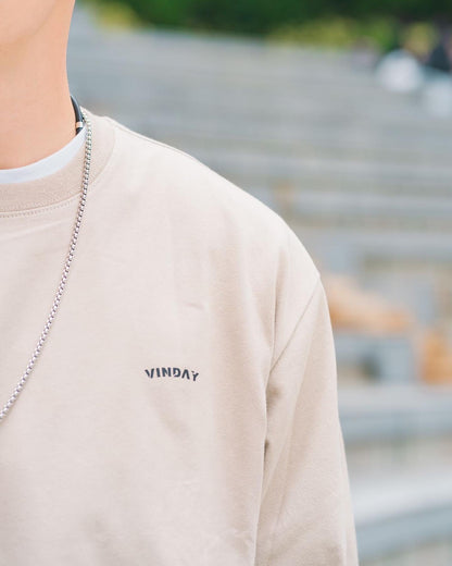 VINDAY 2022 Fall & Winter Toyko Receipt L/S Tee (卡其)