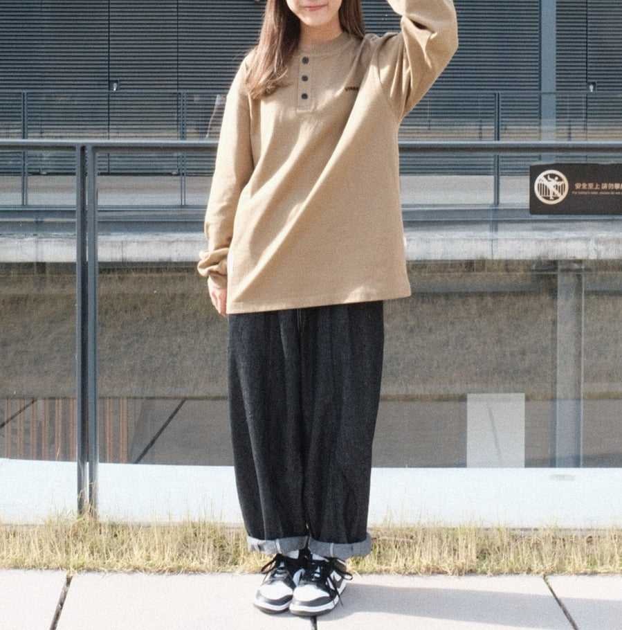 VINDAY 2022 Fall & Winter 王牌牛仔闊褲 (洗水黑)