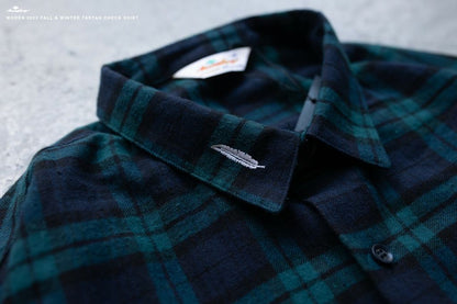 WODEN 2022 Fall & Winter Check Shirt (綠色款)
