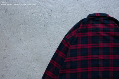 WODEN 2022 Fall & Winter Check Shirt (紅色款)