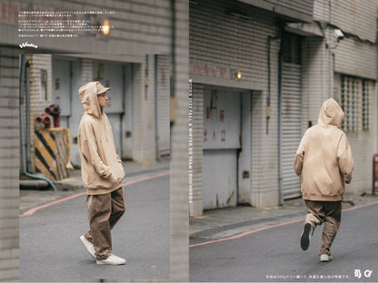WODEN 2022 Fall & Winter OD Team LOGO Hoodie (卡其款)