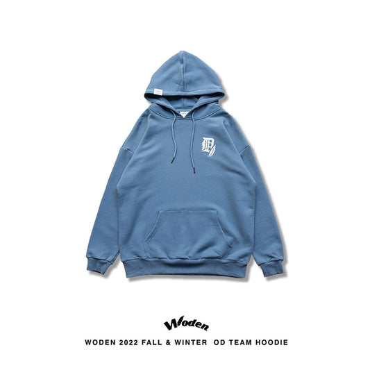 WODEN 2022 Fall & Winter OD Team LOGO Hoodie (藍色款)