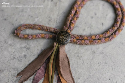 WODEN 2022 Spring & Summer NinesRiko Woven Necklace