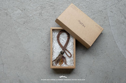 WODEN 2022 Spring & Summer NinesRiko Woven Necklace