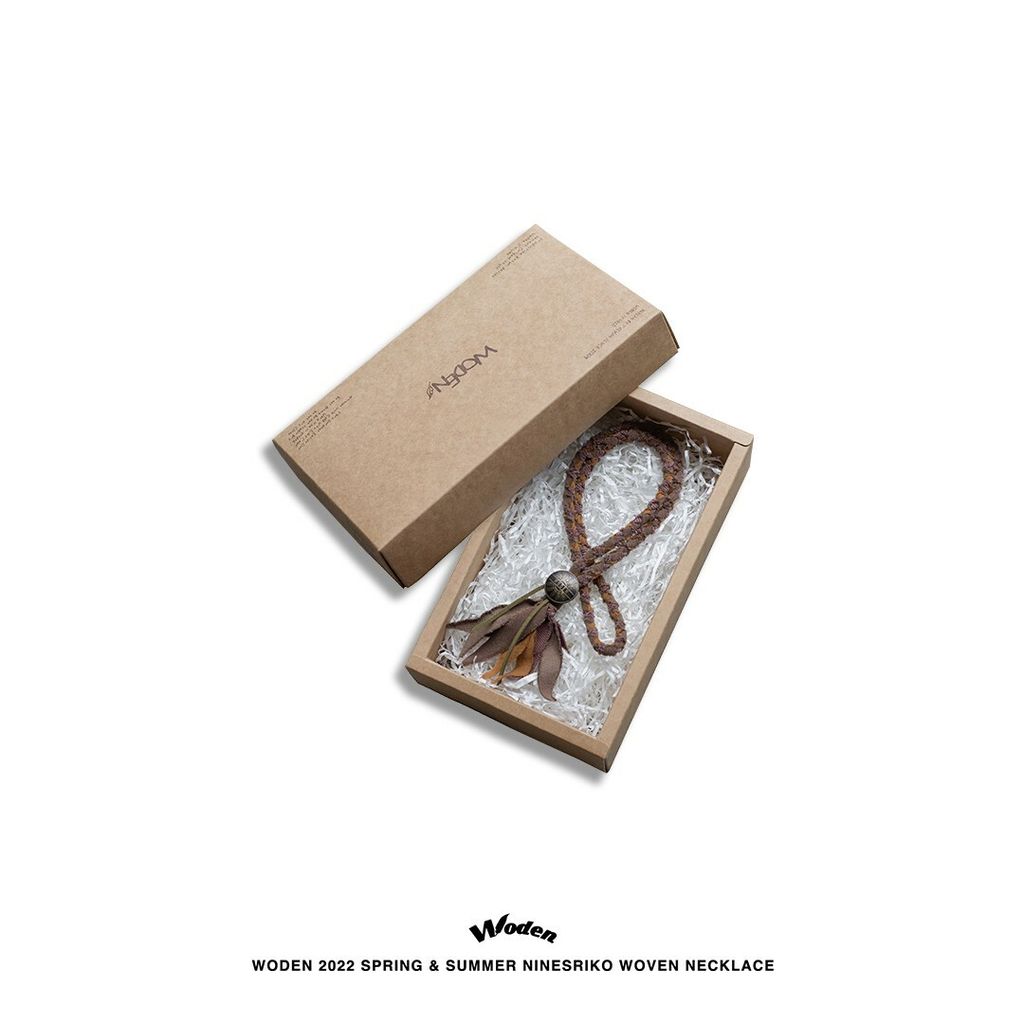 WODEN 2022 Spring & Summer NinesRiko Woven Necklace