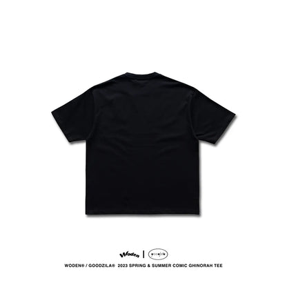 WODEN / Goodzila 好吉拉 2023 Spring & Summer Comic GHINORAH tee - 黑色