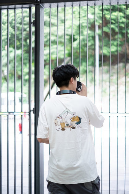 Peep_Projects x Vinday 2022 S/S Camping & Chilling Tee