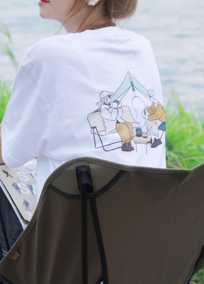 Peep_Projects x Vinday 2022 S/S Camping & Chilling Tee