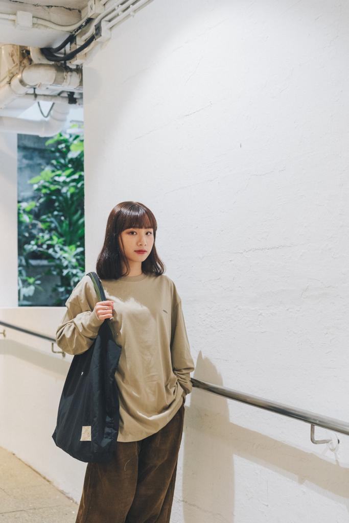 VINDAY 2022 Fall & Winter Toyko Receipt L/S Tee (卡其)