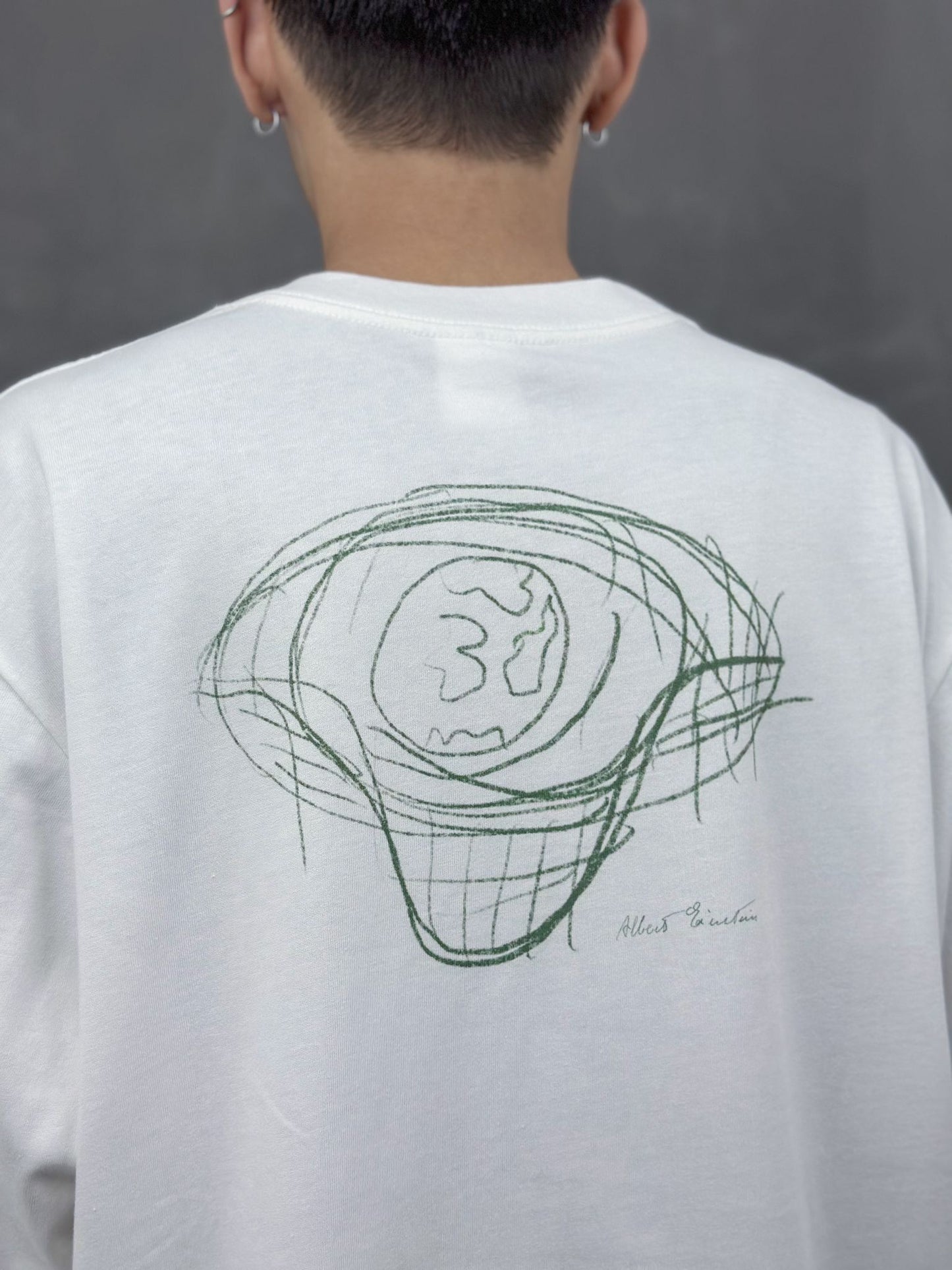 Vinday 2022 A/W Genius Doodle Long Sleeve 米色