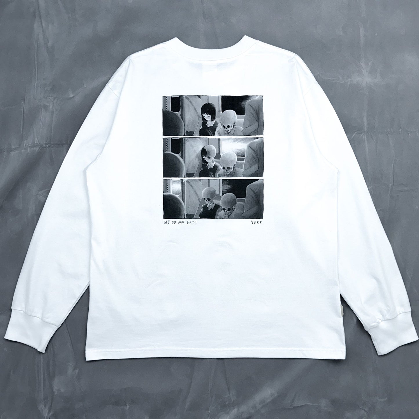 Yorkily x Vinday 2022 A/W Social Phenomenon Long Sleeve 白色