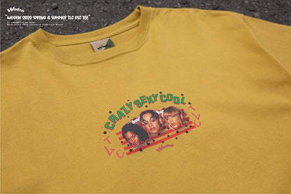 WODEN 2020 Spring & Summer TLC Pic Tee（芥末黃）